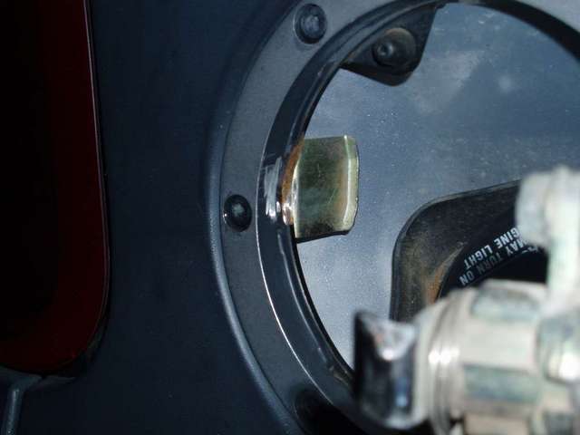 gas cap door fix