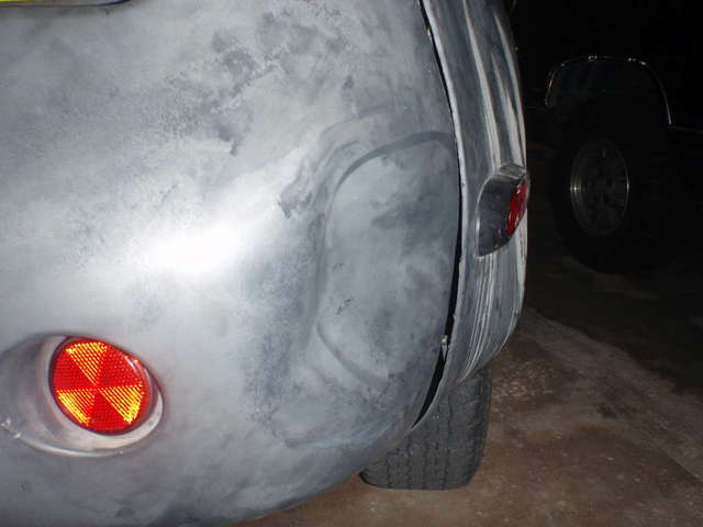 Rear Cladding Damage Before #2