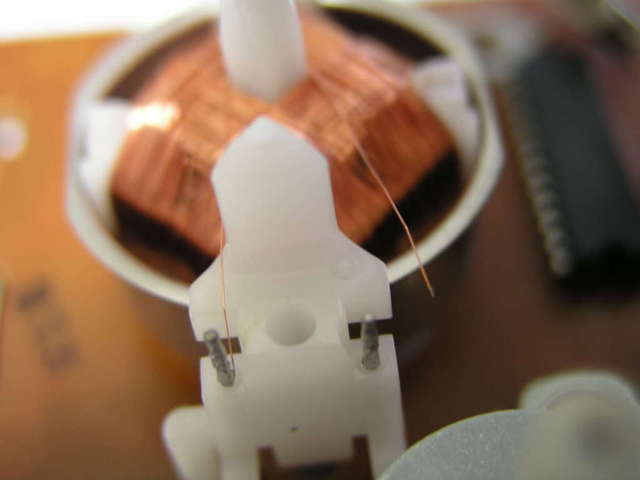 Speedometer taken apart