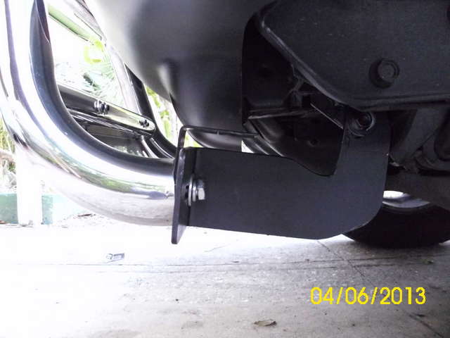 Hunter brackets fit the Vehicross