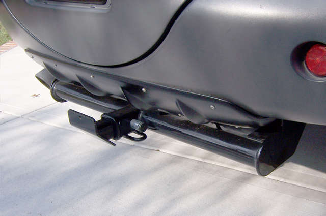 Ron's Skid Plate with Curt hitch 1