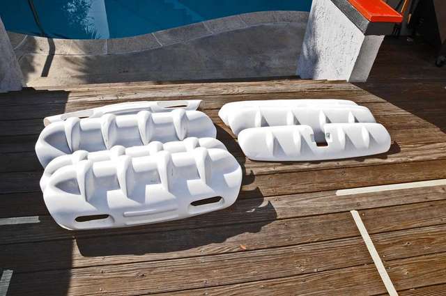 First run.. Fiber Glass Skid Plates