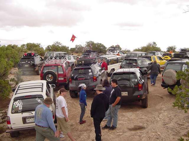 Seven Mile Rim parking lot