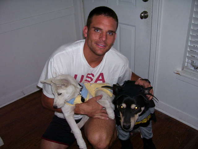 Halloween with the dogs