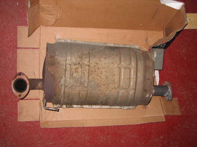old muffler