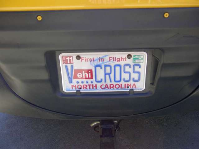 VehiCROSS License