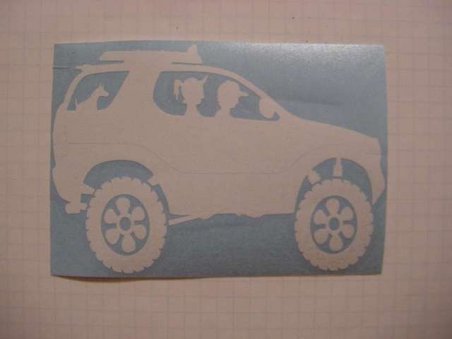VX Window Sticker