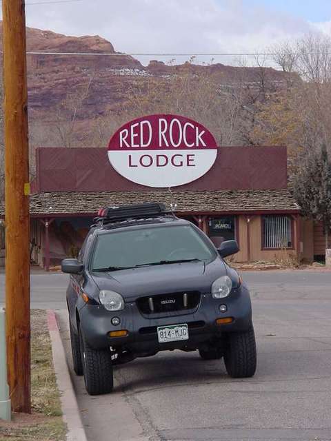 Vicki Sad at the Red Rock Lodge