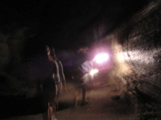 Inside the Ape Caves