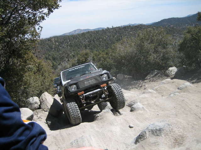 My old zuki  before winch bumper(BigBear,CA.)