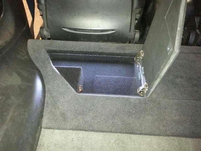 left side with lock and lights