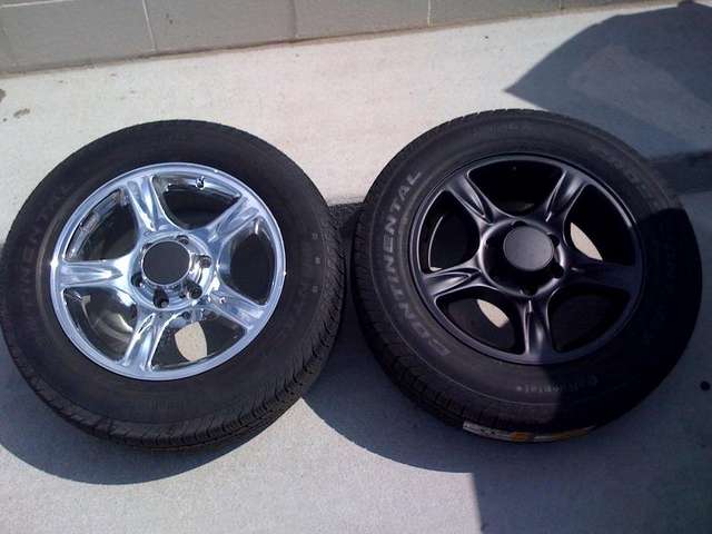 My Newly Painted Spare