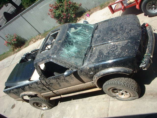 S10 ZR2 Vandalized