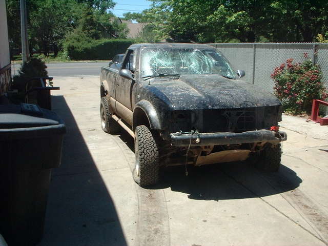 S10 ZR2 Vandalized