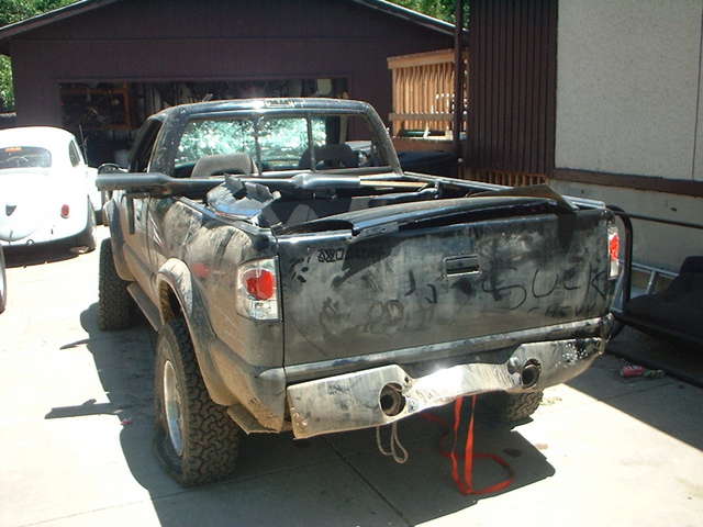 S10 ZR2 Vandalized