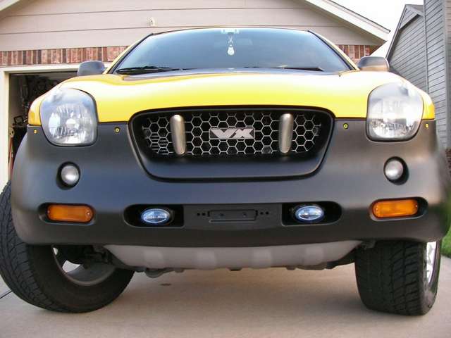 cladding paint skid plate grill wheels proton fangs