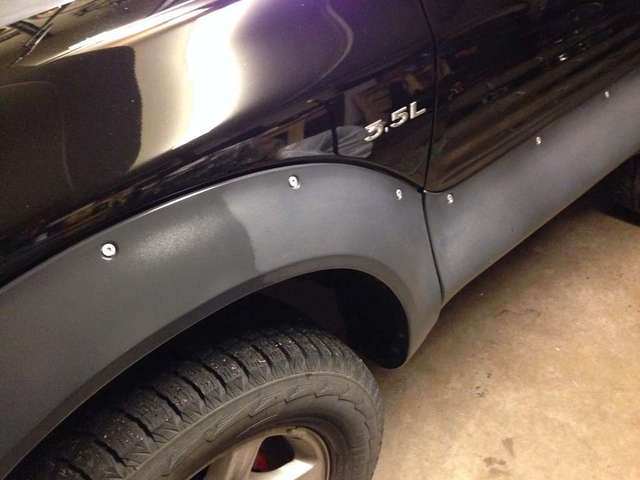 Cladding Treatment Trial Front Fender