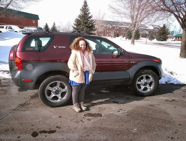 Proud new owner.