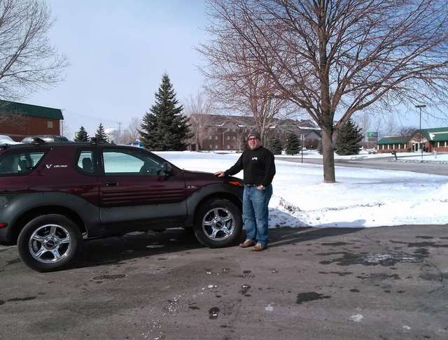 Proud new owner