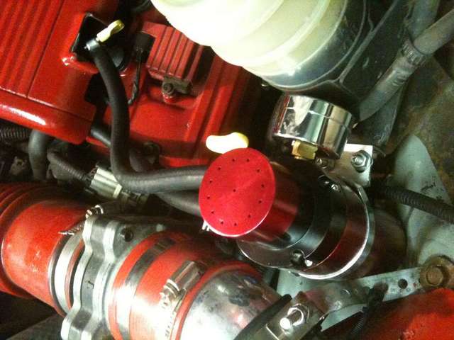 Installed Catch Can