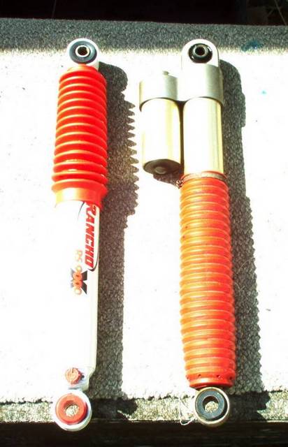 Originals and New Rancho shocks