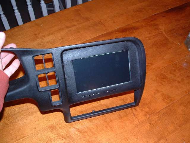 Touchscreen VGA monitor