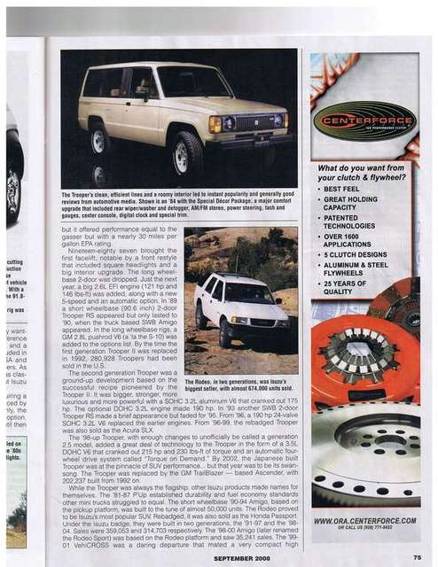 Off-Road Adventure Sept 2008 Magazine