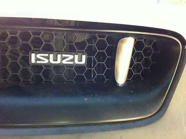 Cooler is hidden behind grille