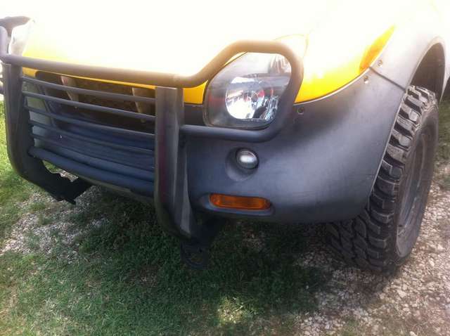Grill guard finished