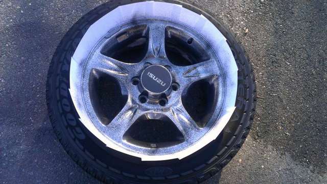 after one coat of plastidip