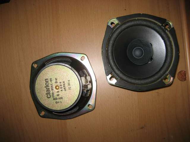 rear speakers stock