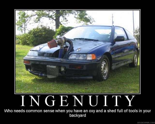 Clever turbo installation