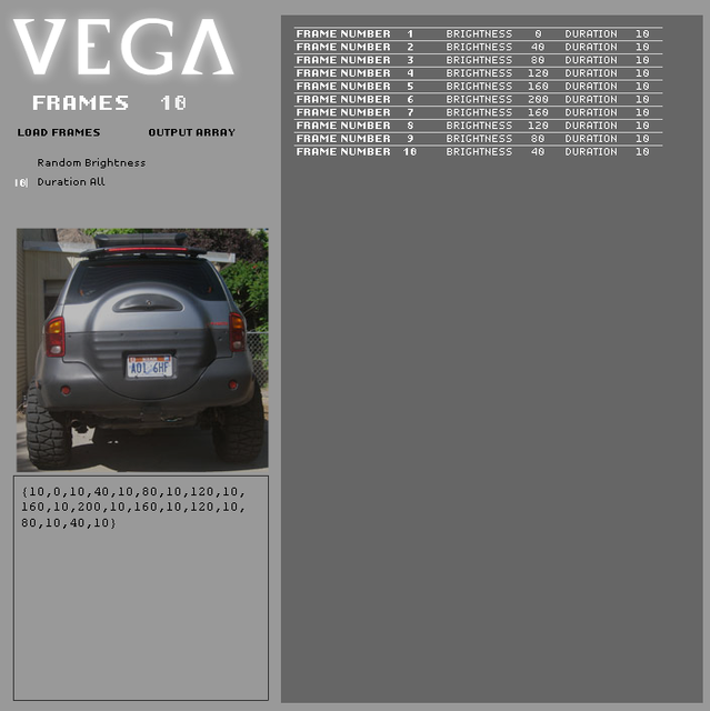 vegaScreen