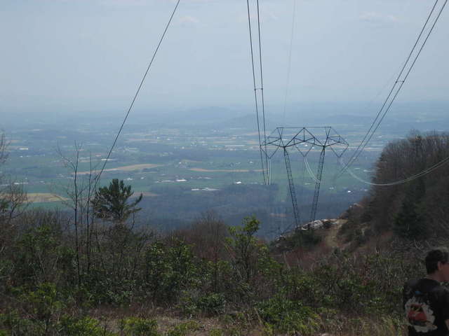 nice view off the top of the moutain