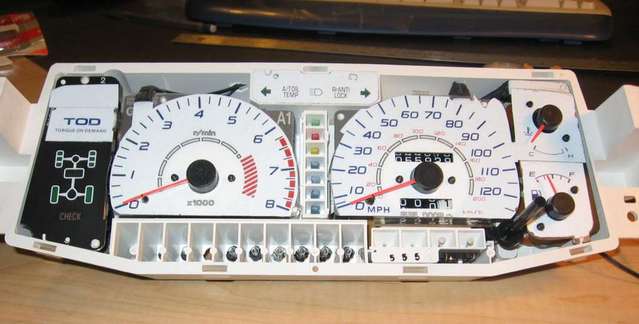 White face Gauges