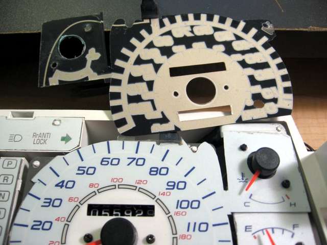 White face Gauges