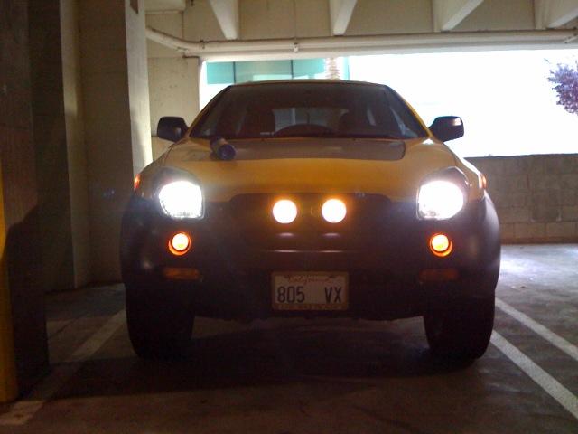 relocated my fog lights