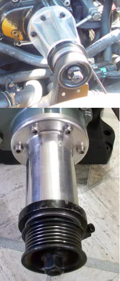 Two style of nose cones