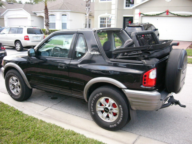 My second Isuzu and vehical, Rodeo Sport. back view #2.