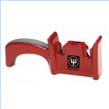 Knife sharpener for Santoku style knives