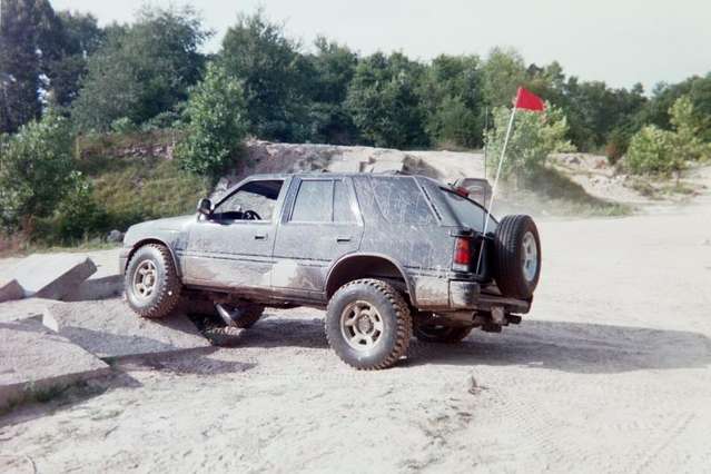 flex on concrete