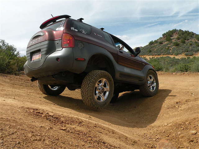 Off road on the new Cooper LTZs