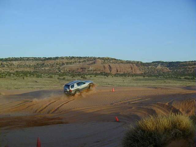 Running the Dunes Near Moab