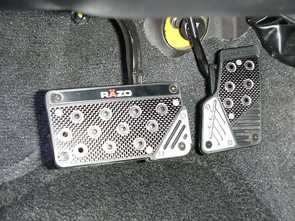 Razo Carbon Fiber Look Pedals