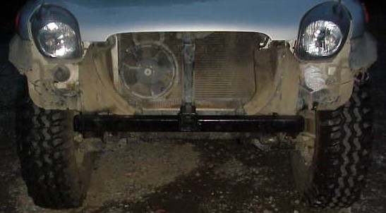 Hidden 2&quot; receiver/winch mount