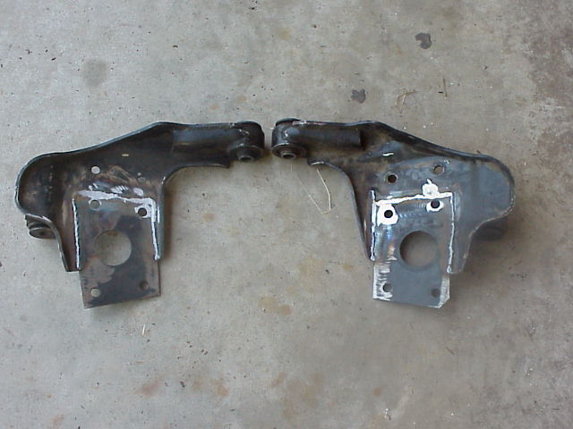2&quot; Front axle drop brackets