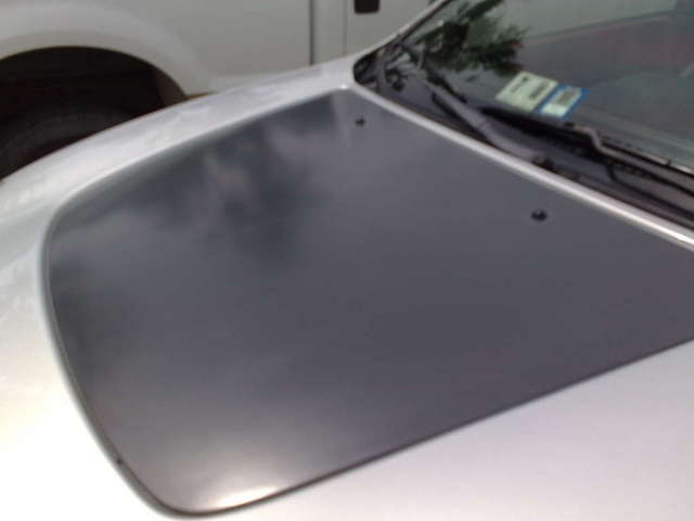 Hood after restoration