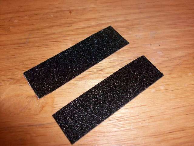 Door handle non-slip tape