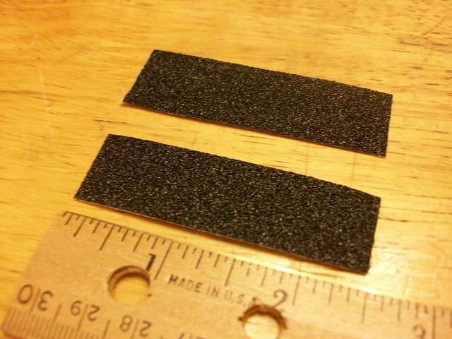 Door handle non slip tape