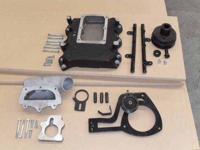 Supercharger kit parts